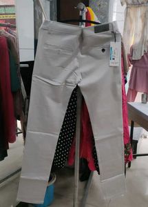 Casual Beige Pants