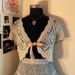 Chic Knit Bolero Cardigan