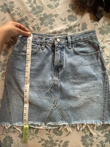 Denim skirt