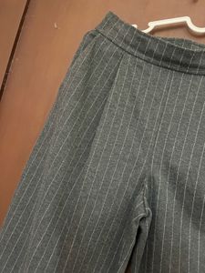 Chic Pinstripe Wide-Leg Pants