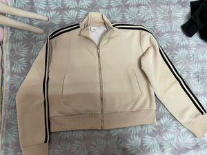 Beige Track Jacket