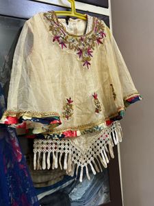 Kids Ethnic Lehenga &amp; Top Set