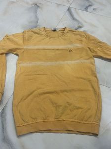 Sunny Yellow CK Sweatshirt for men