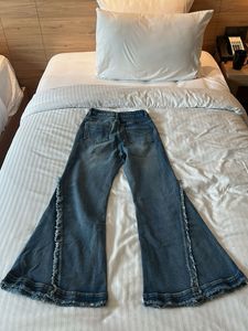 High Waist Vintage Flare Leg Jeans
