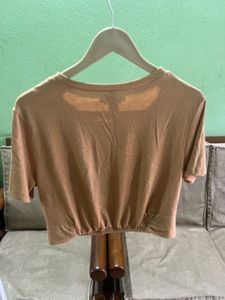 Forever 21 Twist Front Tee