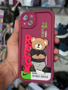 iPhone 14plus Cute Bear Phone Case