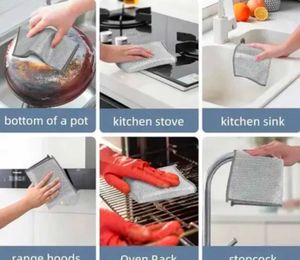 Double Layer Wire Dishcloth 🧽(pack of 6)