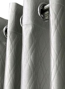 Cortina Embossed Abstract Printed Door Curtains