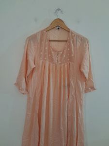 Peach Casual Kurta (Women's)
