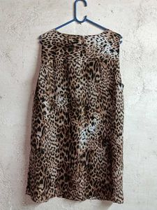 oversized Fashion Top Sleeveless Multicolored