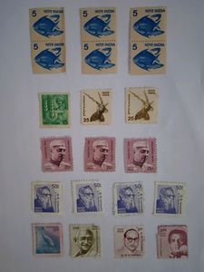 60 Old Stamps Collectibles