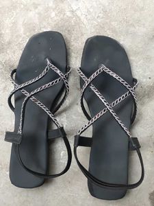 Stylish Embellished Flat Sandals