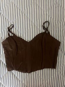 Brown Corset Top