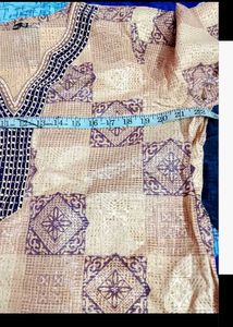 Embroidered Patterned Dress