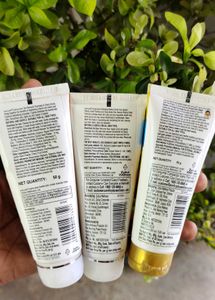 Everyuth Naturals 2 scrub and 1 peel off mask