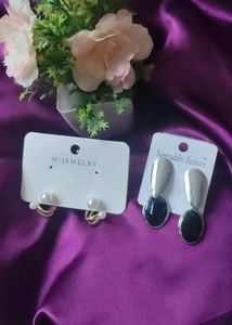 Combo Pack Of 2, Korean Earrings