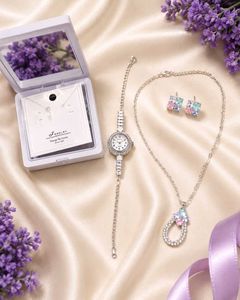Elegant 4-Piece Jewelry Set
