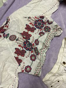 Boho Floral Crop Top 32-34