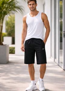 Men's Black Athletic Shorts
