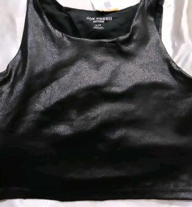 Joe Fresh Active Black Tank Top
