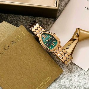 BVLGARI FOR HER* 💣 DROP SHAPE GREEN DIAL PREMIUM