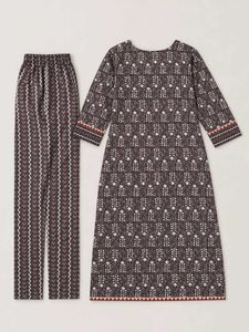 Stylish Printed Kurta with Pants