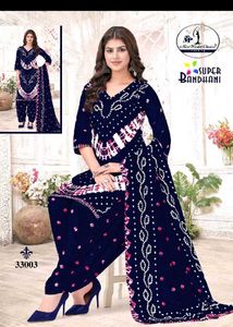 Designer Bandhani Kurta Set