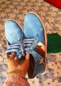 Blue denim Shoes