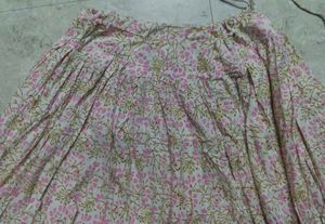 Flowy Printed Skirt