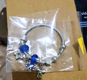 Blue Charm Bracelet