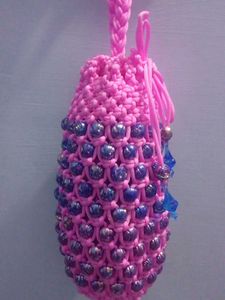 Handmade Beaded Crochet Pouch