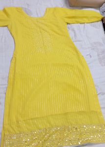 Yellow Kurta