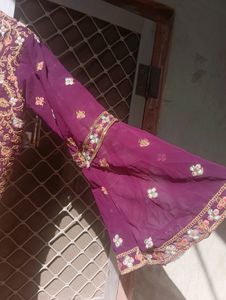 It's Very Beautiful Vine Colour Lahanga Choli With