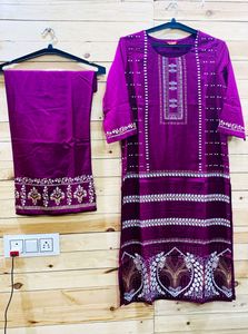 W Brand Kurti Plaso Set