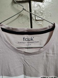 Men's typographic tshirt FCUK