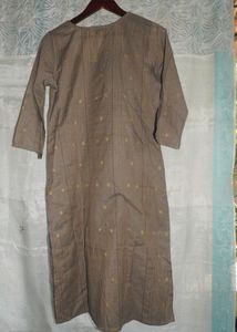 Brown Ethnic Long Kurta