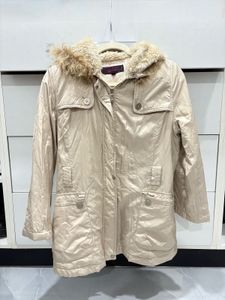 Women’s cream parka jacket