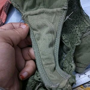 ⚛️ Lace Trim Thong Panty