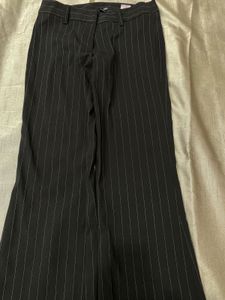 Pinstripe Flare Pants