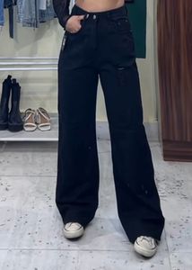 Black Wide Leg Jeans
