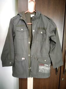 Cotton Jacket With Lining