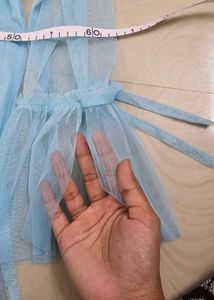 Blue Tulle Dress