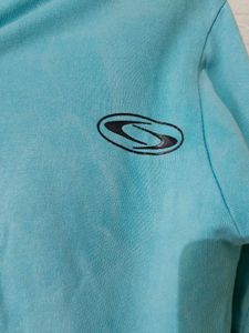 Blue Zip-Up Hoodie