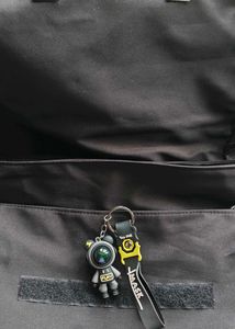 Stylish korean we will Black Messenger Bag