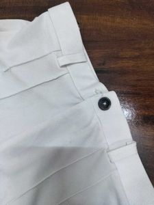 Korean White Trouser