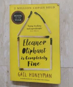 Eleanor Oliphant Is Completely Fine Book
