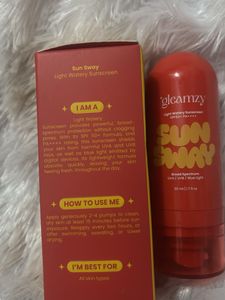 Gleamzy Sun Sway Light Watery Sunscreen