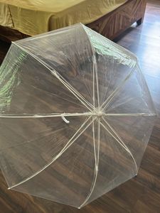 ☔️ Trendy Clear Dome Transparent umbrella ☔️