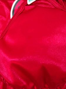 271 -- cute satin Strawberry Bikini Set