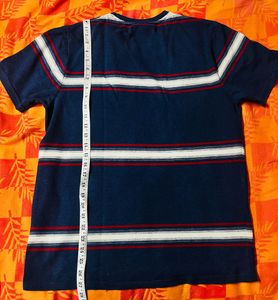 Teamspirit Men's Striped T-Shirt